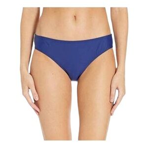 𝅺athena Blue Solid Cobalt Retro Pant bikini bottom